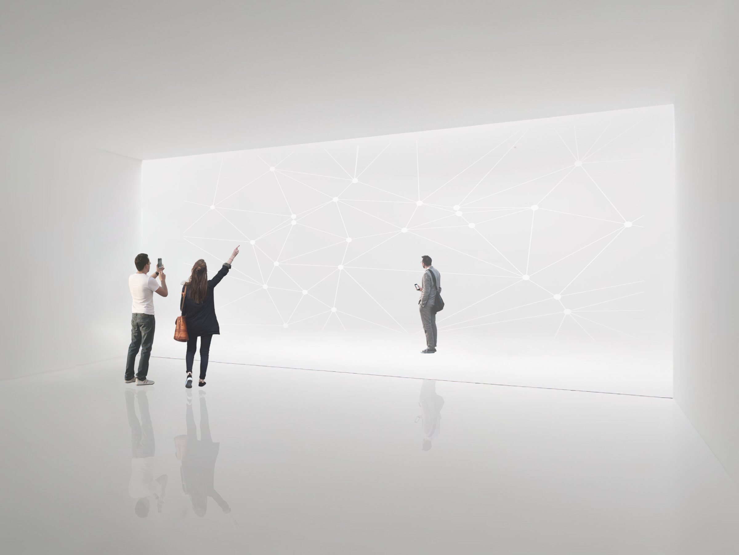 Visualisation of a networked topic space in the planned future forum